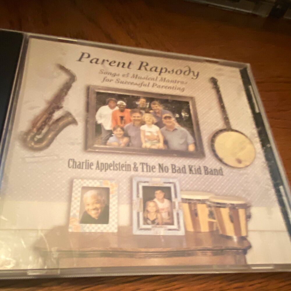 Parent Rapsody Charlie Appelstein & The No Bad Kid Band 2001 Music Garden CD